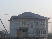 монтаж крыши дома